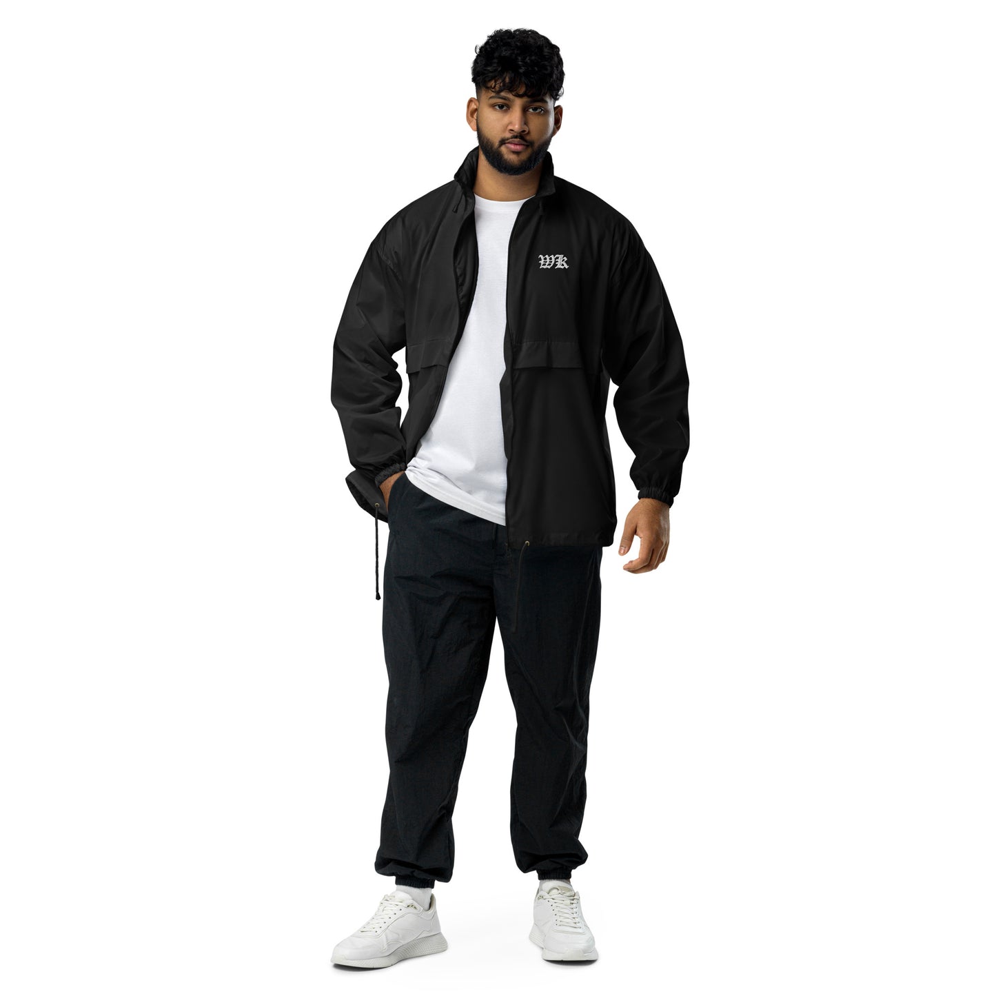 WOLFKING Embroidered windbreaker