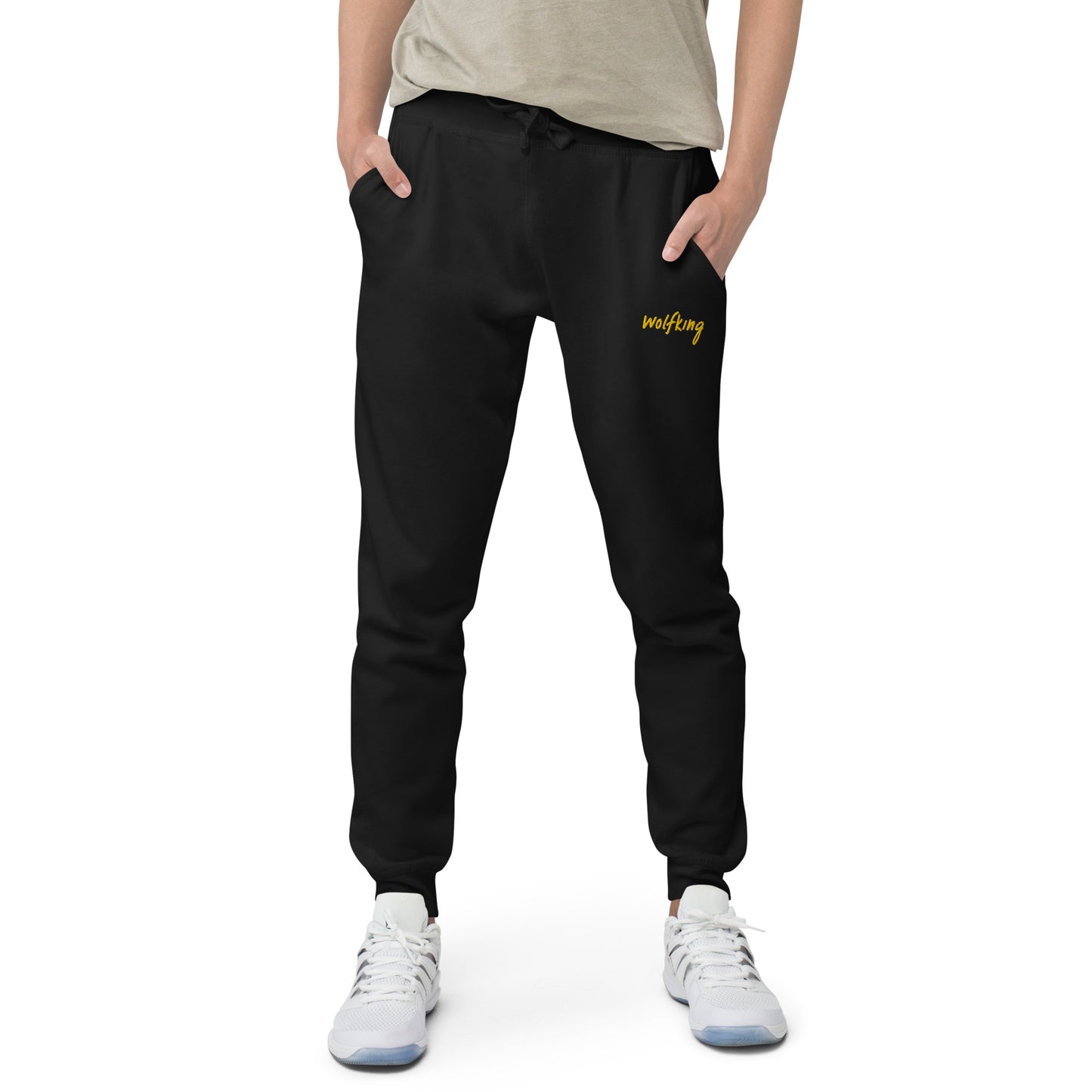 09 Embroidered Standard Sweatpants 100%Cotton