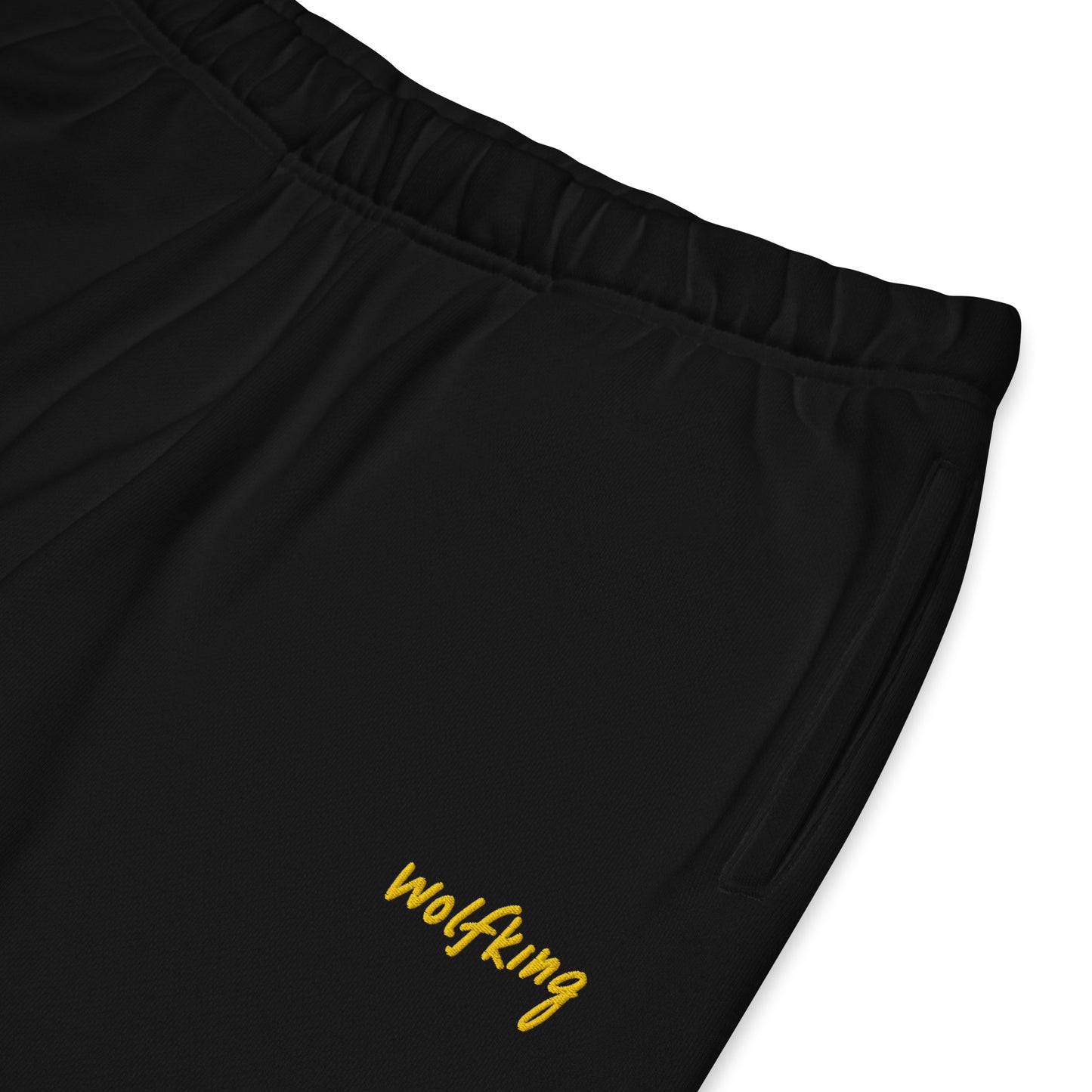 Embroidered Standard Sweatpants 100%Cotton