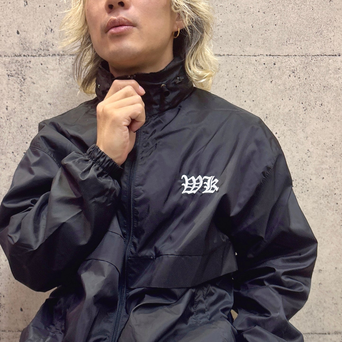 WOLFKING Embroidered windbreaker