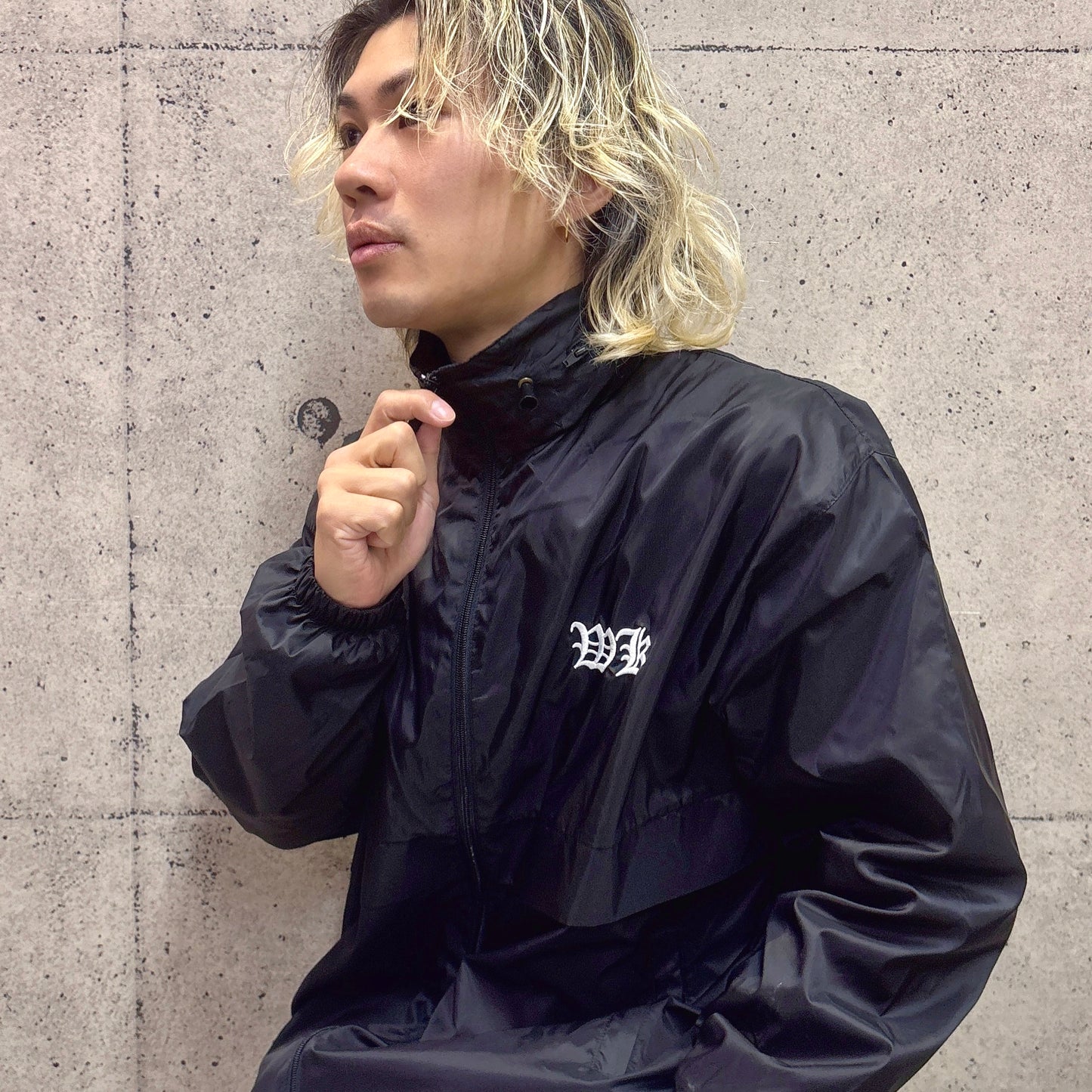 WOLFKING Embroidered windbreaker