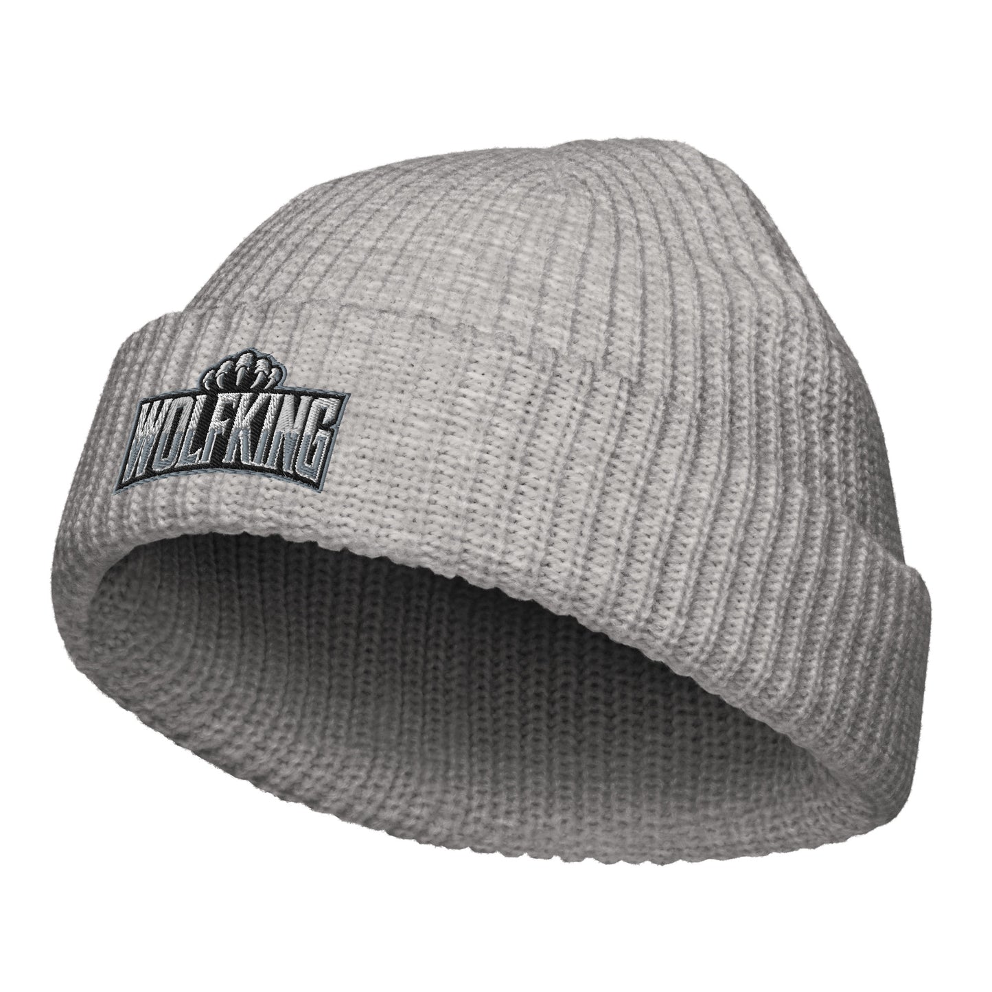 WOLFKING Ribbed Knit Beanie