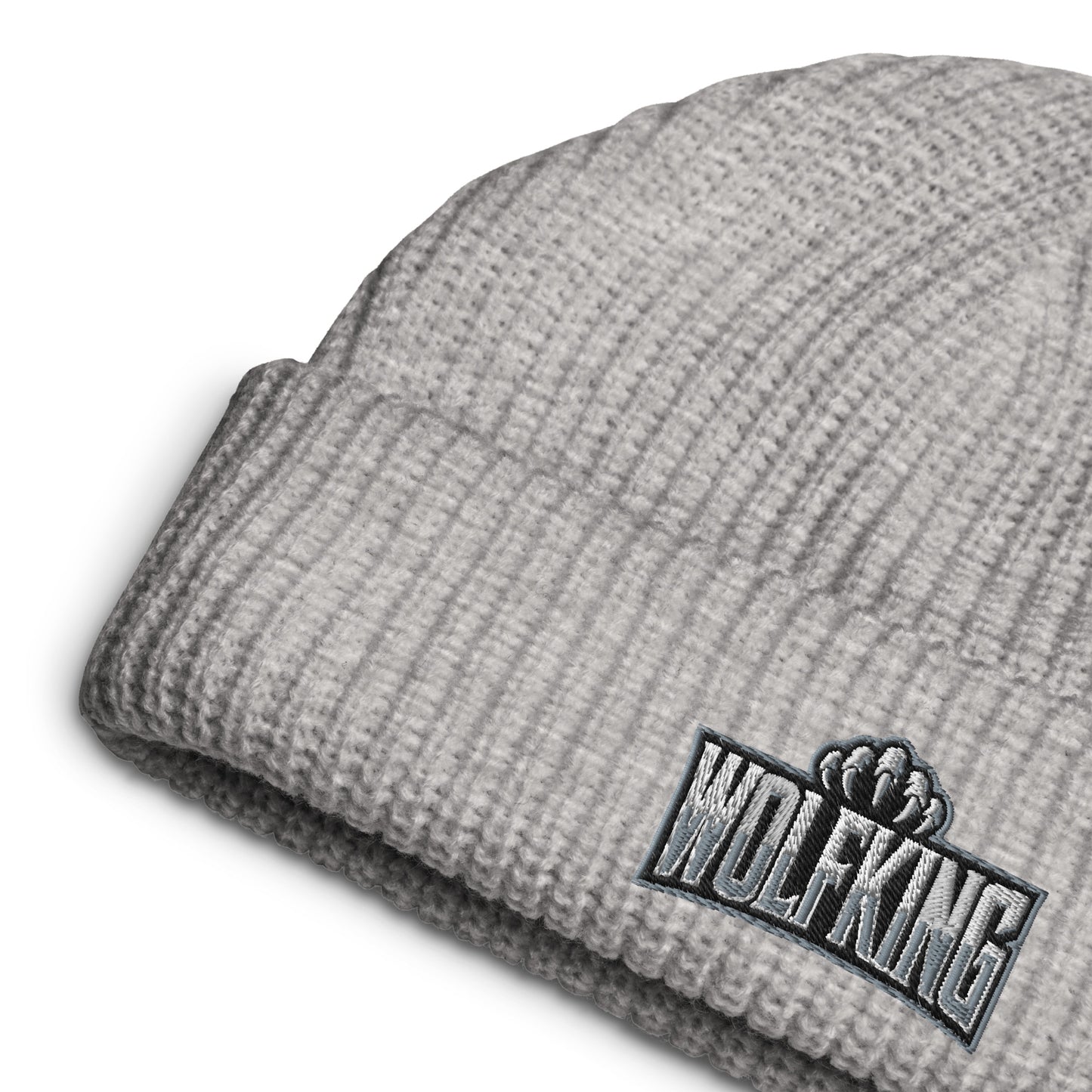 WOLFKING Ribbed Knit Beanie