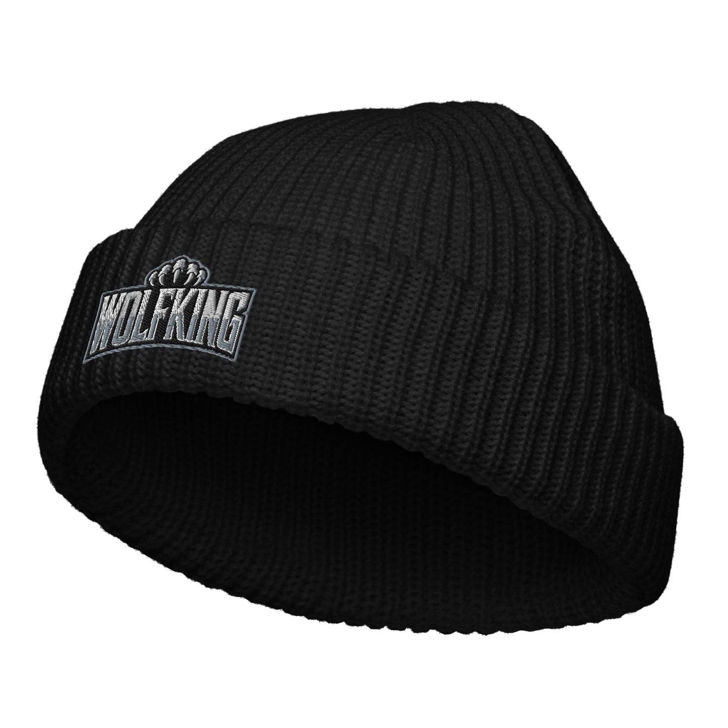 WOLFKING Ribbed Knit Beanie