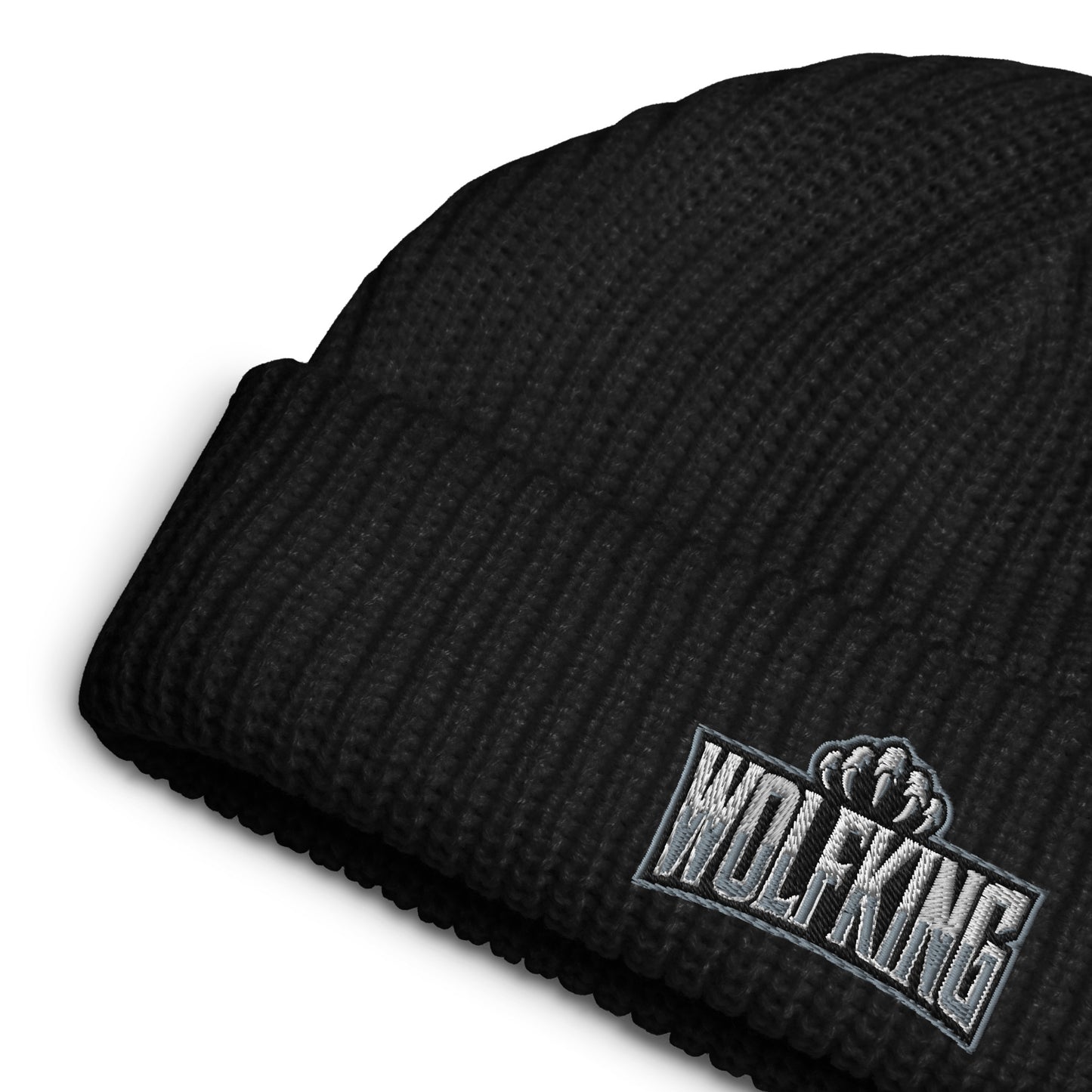 WOLFKING Ribbed Knit Beanie