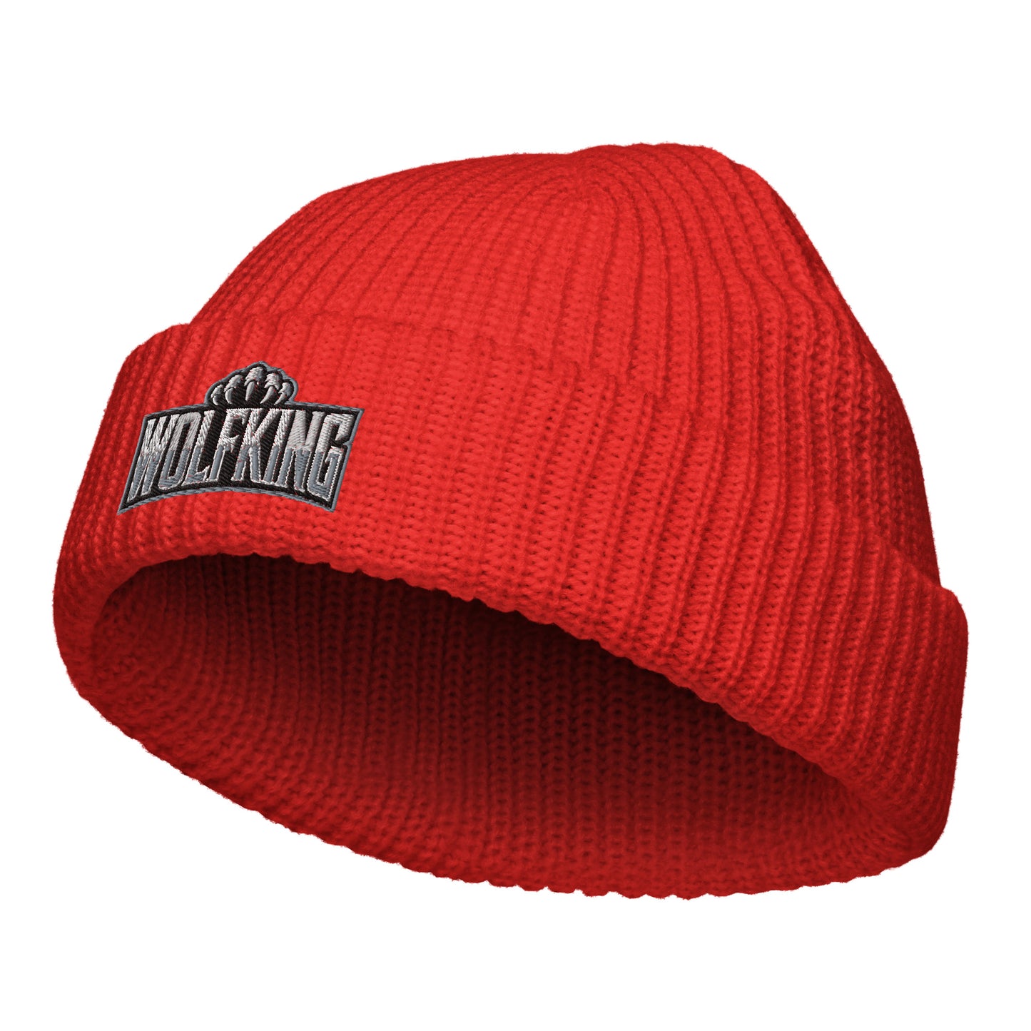 WOLFKING Ribbed Knit Beanie